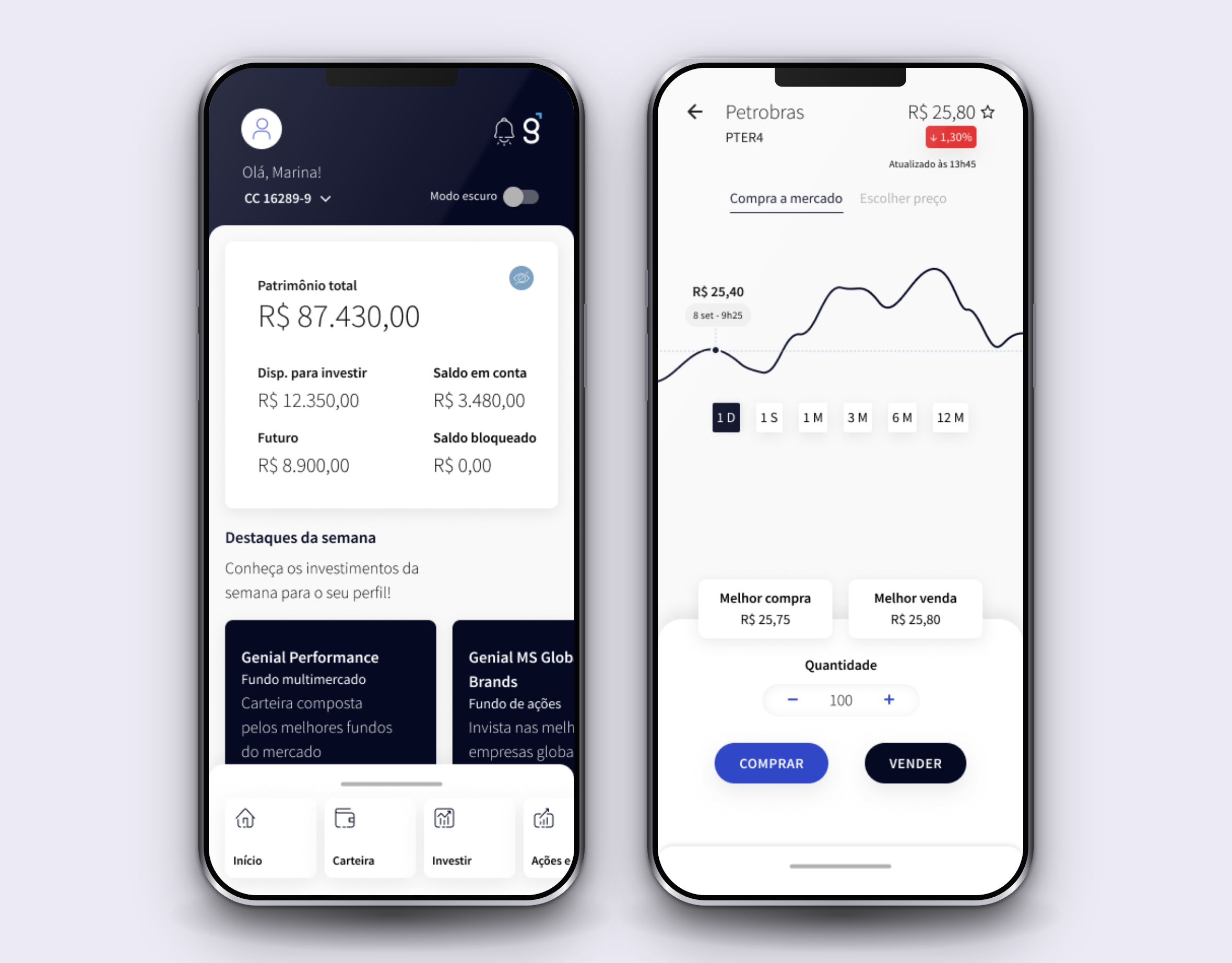 Genial Investimentos — capa do projeto