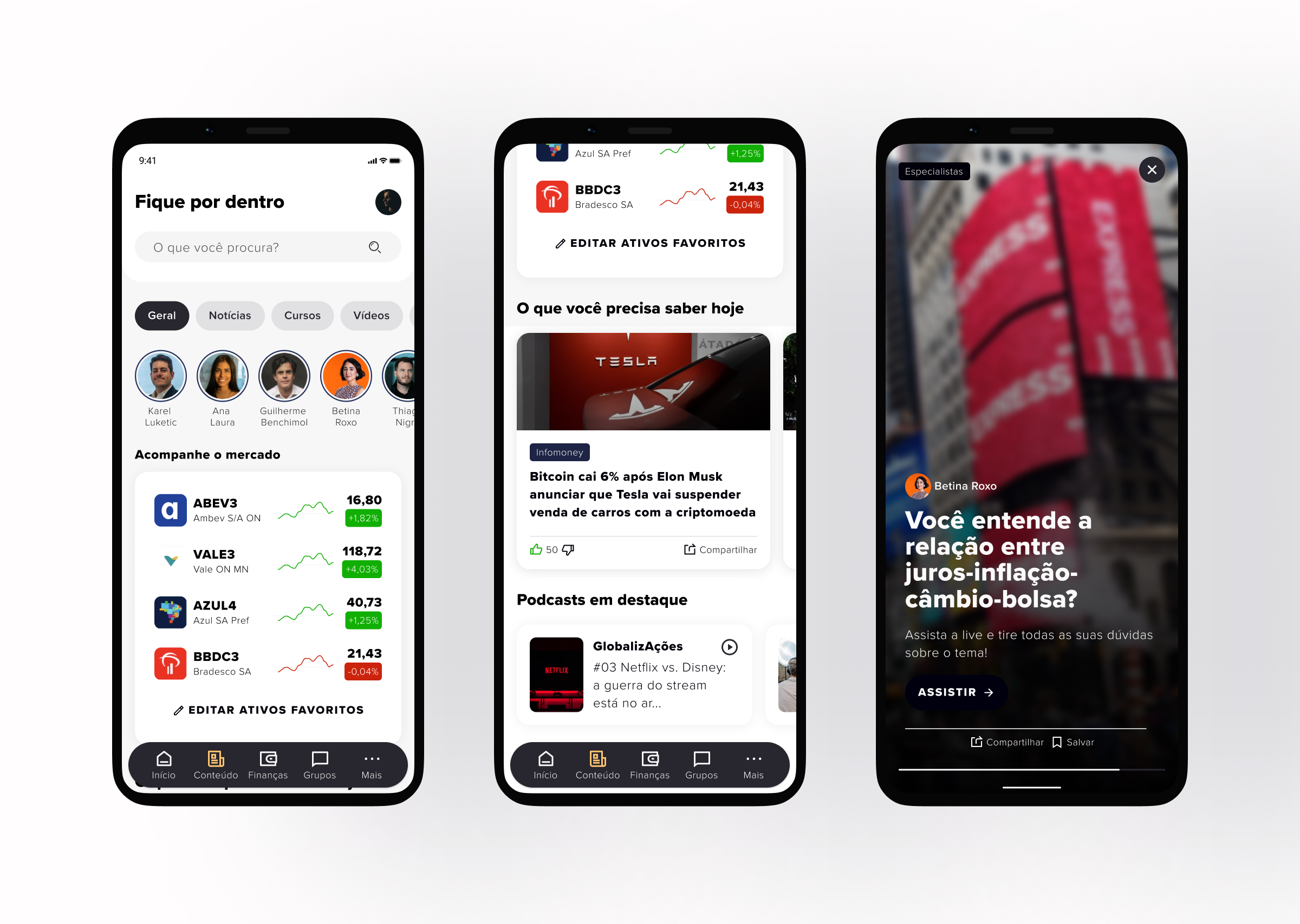 IM+ — fluxos do super-app