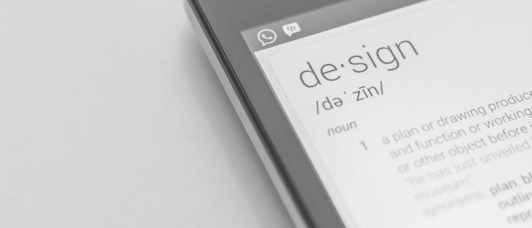 Illustration of design as problem-solving, distinct from art